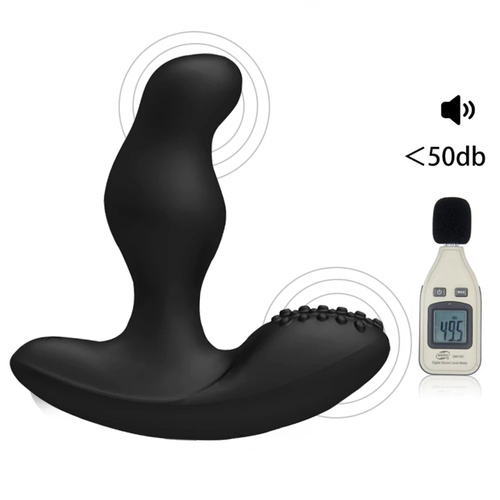 Male Prostate Massager Vibrator Wireless Remote Anal Butt Plug Stimulator Vibrtaors Sex Toys For Man Medical Silicone Waterproof