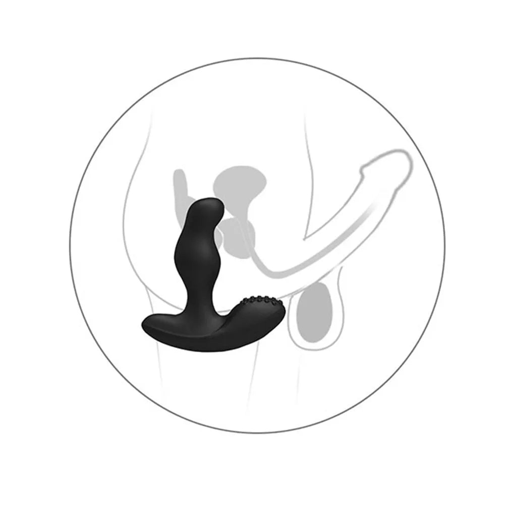 Male Prostate Massager Vibrator Wireless Remote Anal Butt Plug Stimulator Vibrtaors Sex Toys For Man Medical Silicone Waterproof